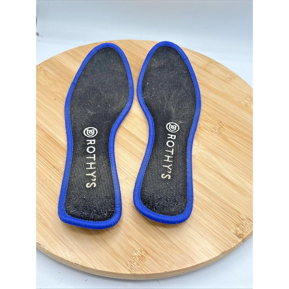 Rothy’s The Flat Round Toe Women's Size 9 Black Flats Comfort Slip On Shoes - Picture 12 of 13